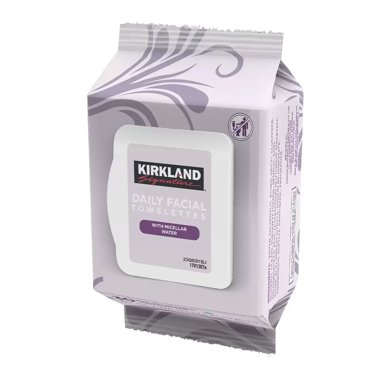 Kirkland Signature 科克蘭 卸妝潔面布 180片