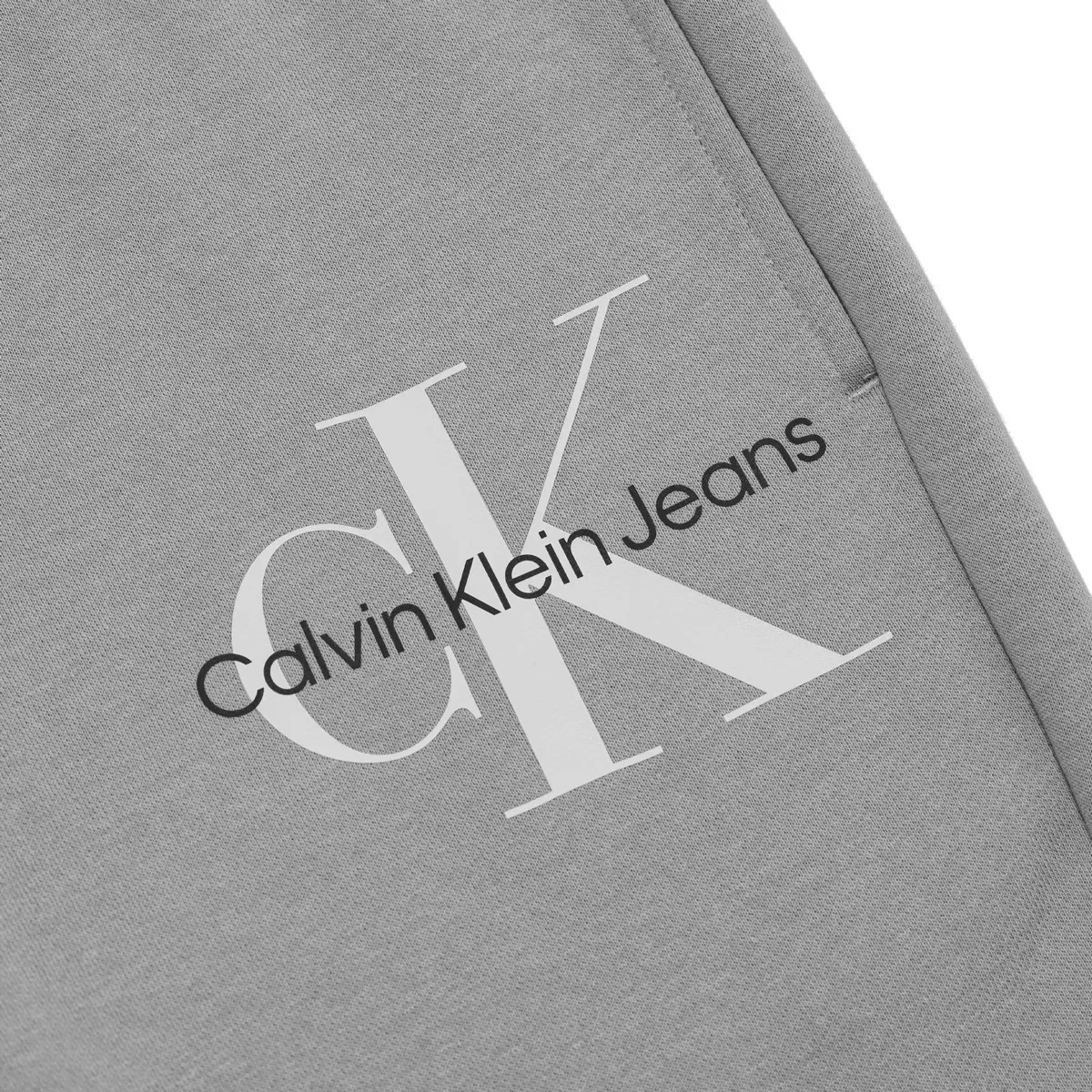 Calvin Klein 男刷毛長褲 灰 XL