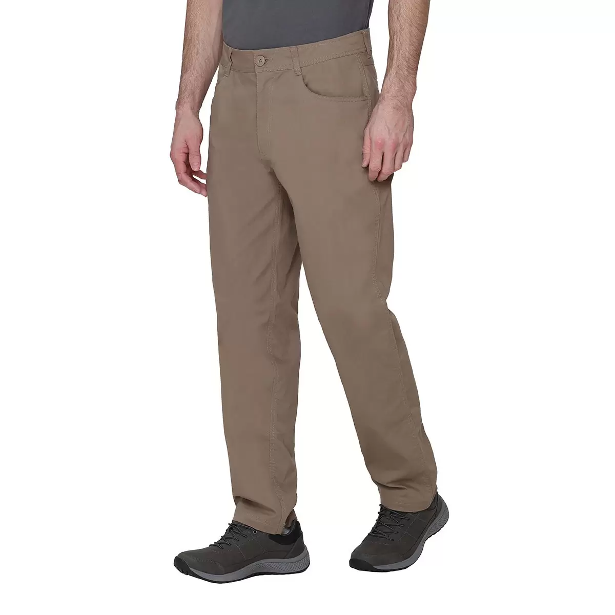 BC Clothing 男彈性休閒長褲 卡其 腰圍 38吋