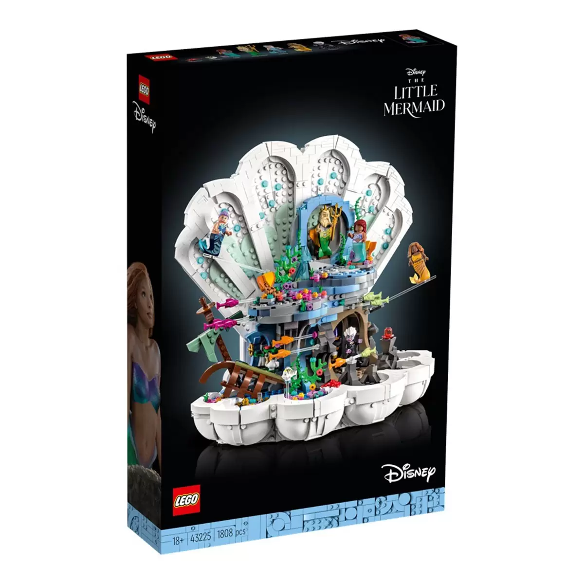 LEGO Disney系列 珍珠貝殼 43225