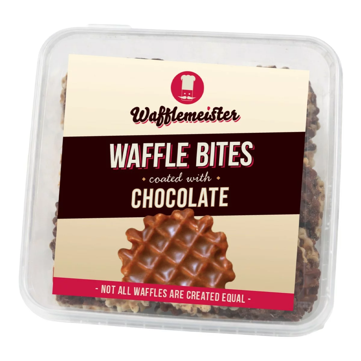 Wafflemeister 迷你巧克力口味鬆餅 700公克
