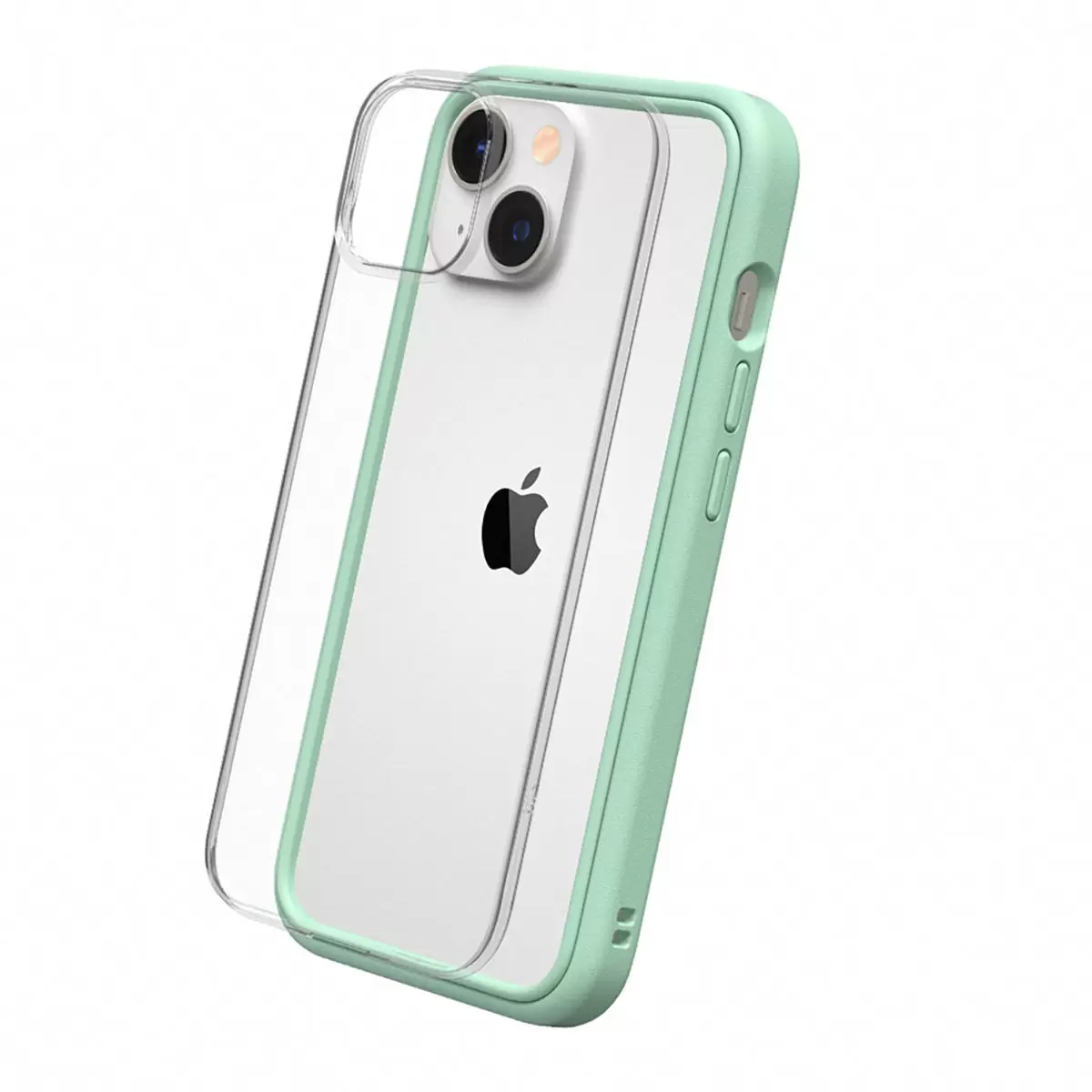 犀牛盾 iPhone 14 MOD NX 防摔手機殼 + 9H 3D滿版螢幕玻璃保護貼 薄荷綠