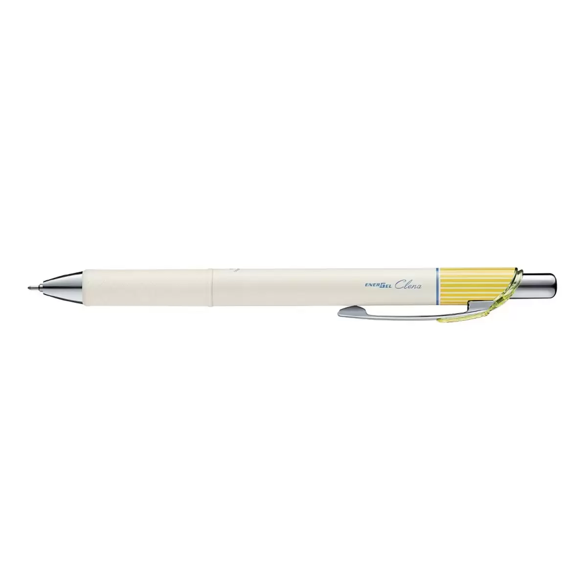 Pentel Clena 極速鋼珠筆含羞草黃桿 12支 黑色