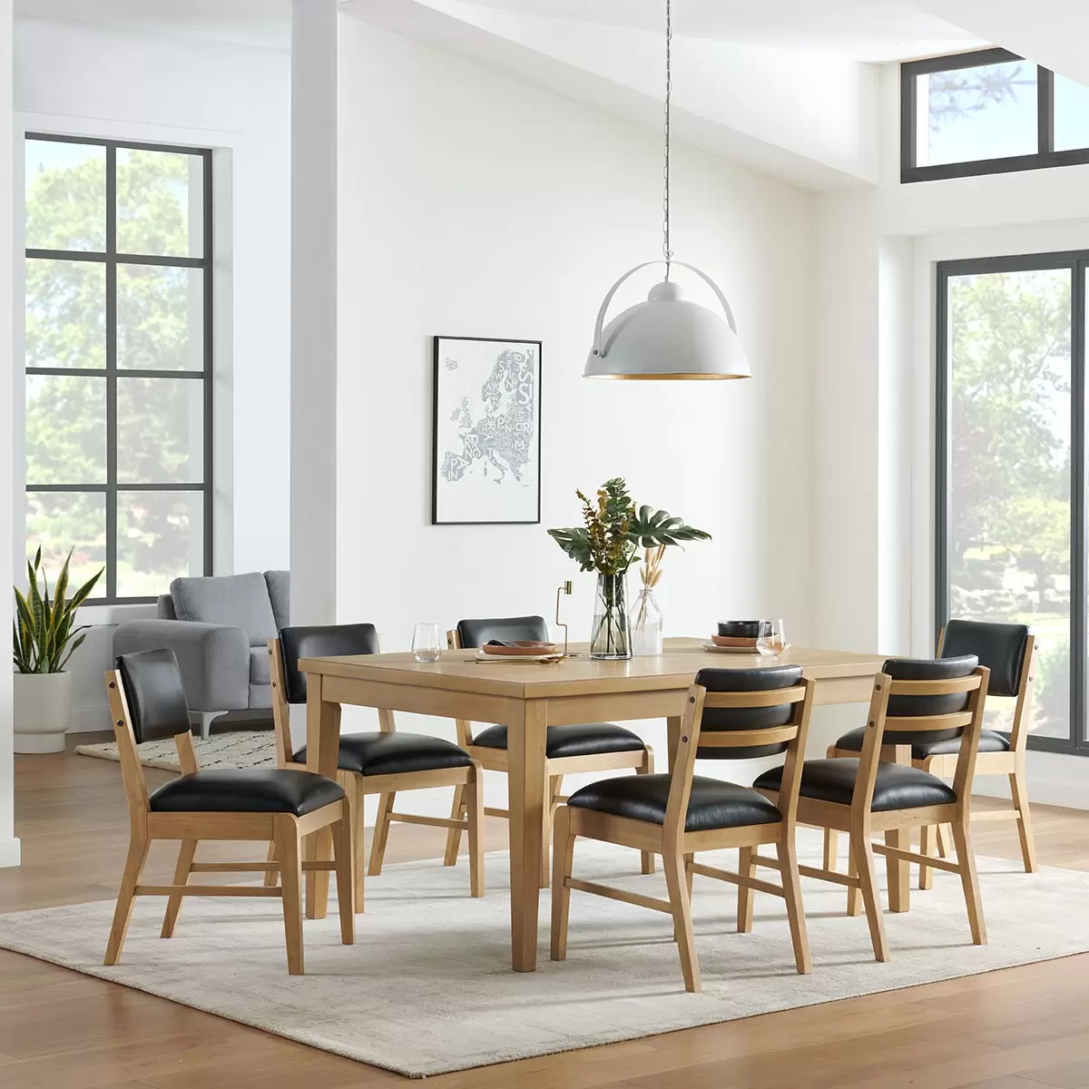 Northridge Home Monaco 餐桌椅七件組