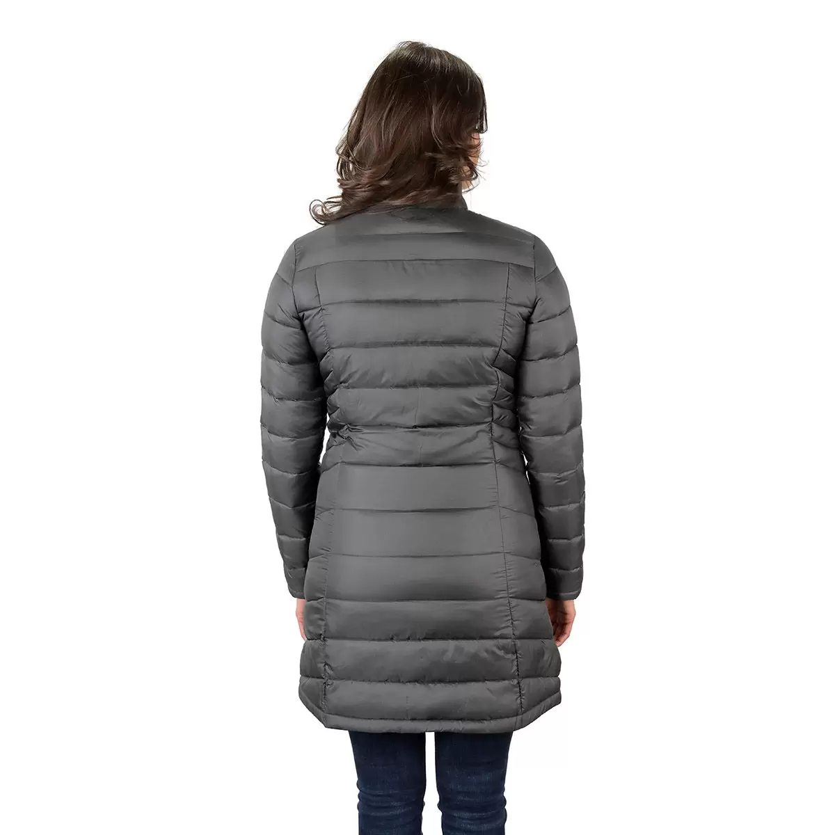 Kirkland Signature 科克蘭 女三合一連帽大衣 深灰 M