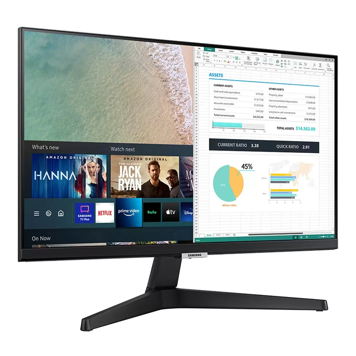 Samsung 24吋智慧聯網顯示器 S24AM506NC