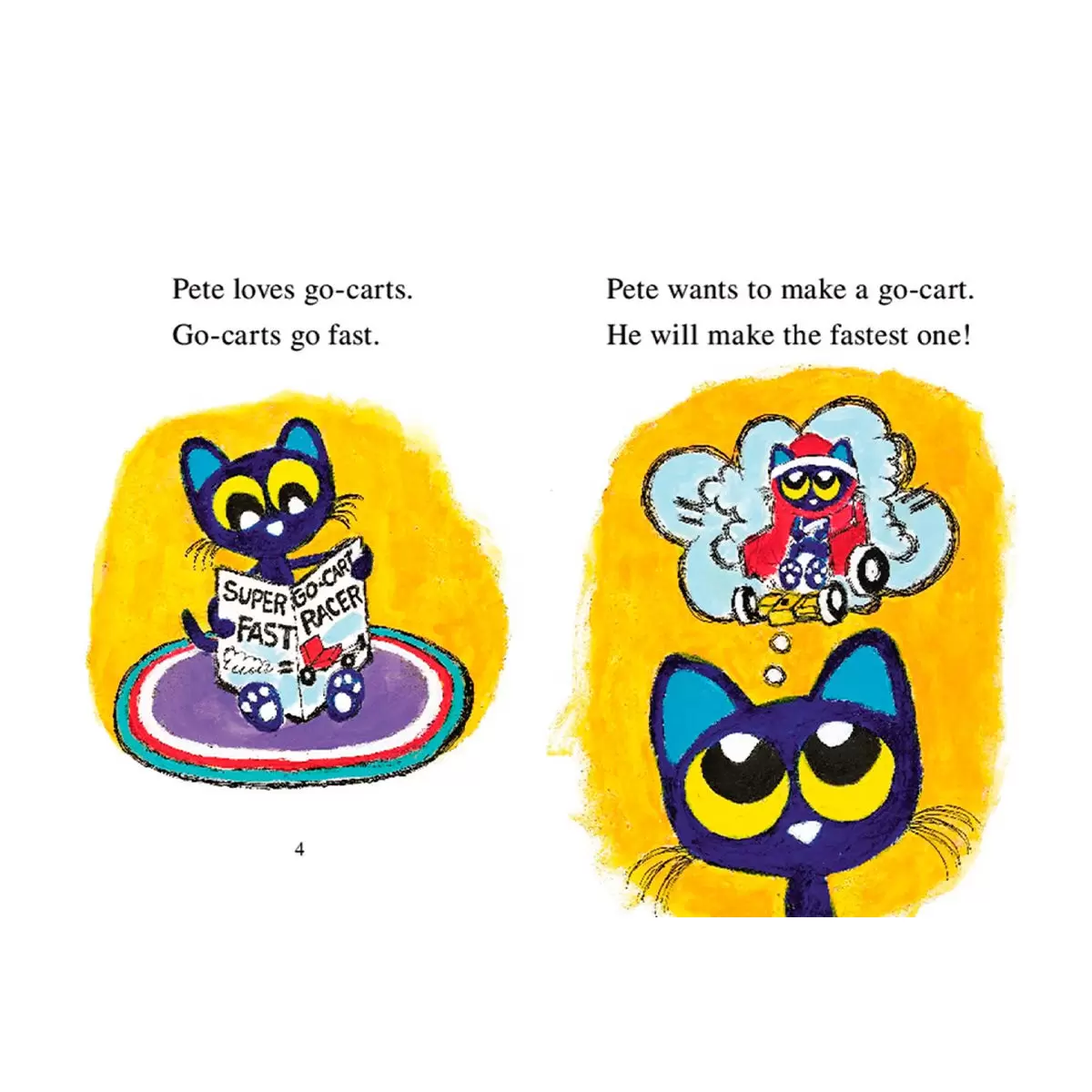 Harper I Can Read 兒童故事書 (8冊) 外文書 Pete The Cat