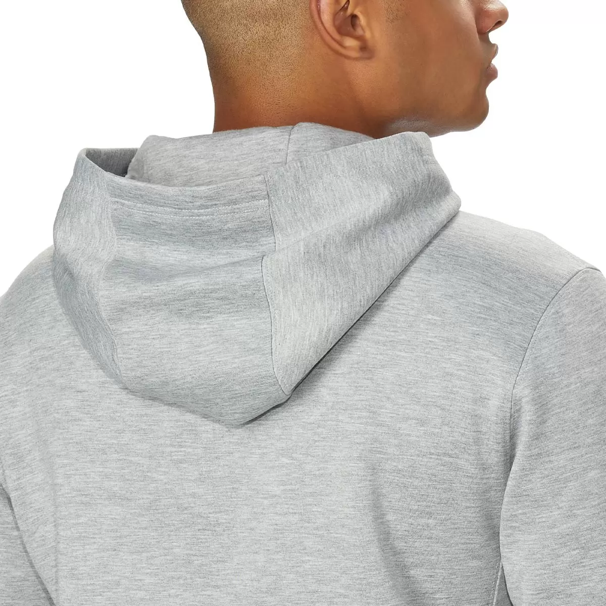 Fila 男長袖連帽上衣 淺灰 M