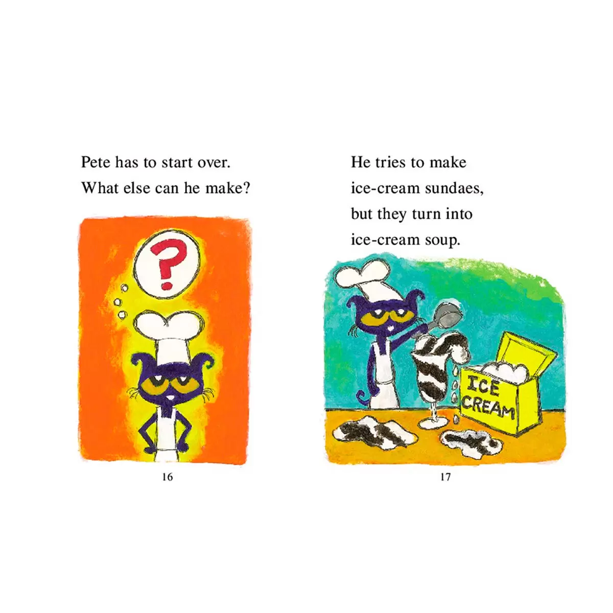 Harper I Can Read 兒童故事書 (8冊) 外文書 Pete The Cat