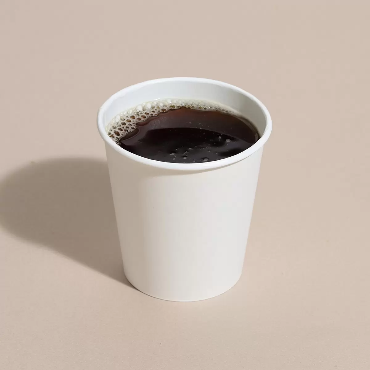 空白冷熱共用紙杯 236毫升 X 1000入 + 熱杯蓋 (黑) 236毫升 X 1000入 - 1