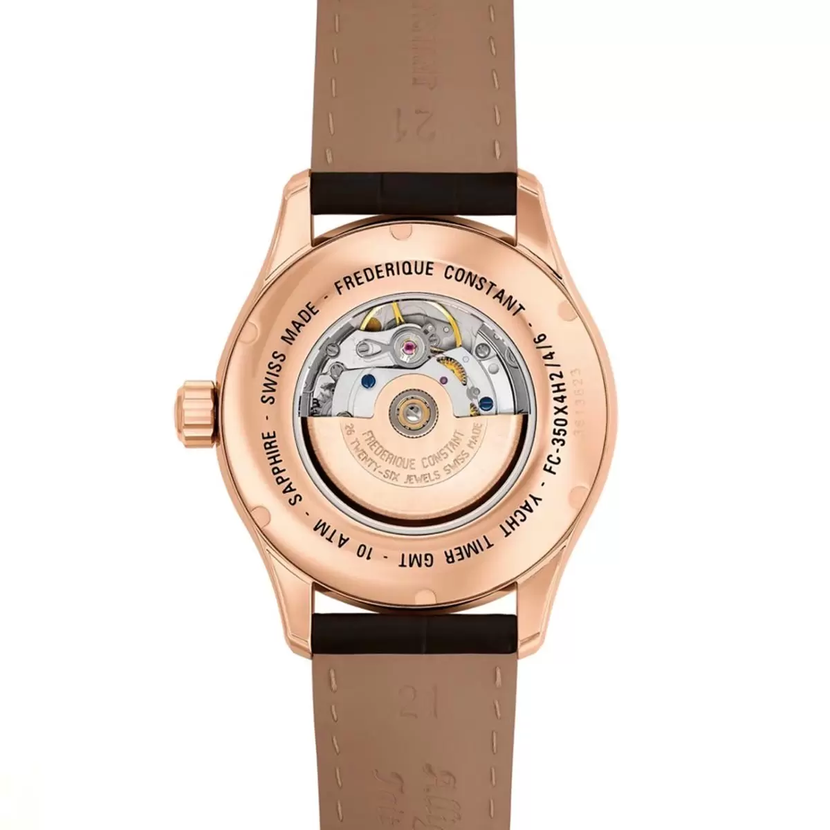 Frederique Constant Yacht Timer GMT系列 男錶 FC-350VT4H4