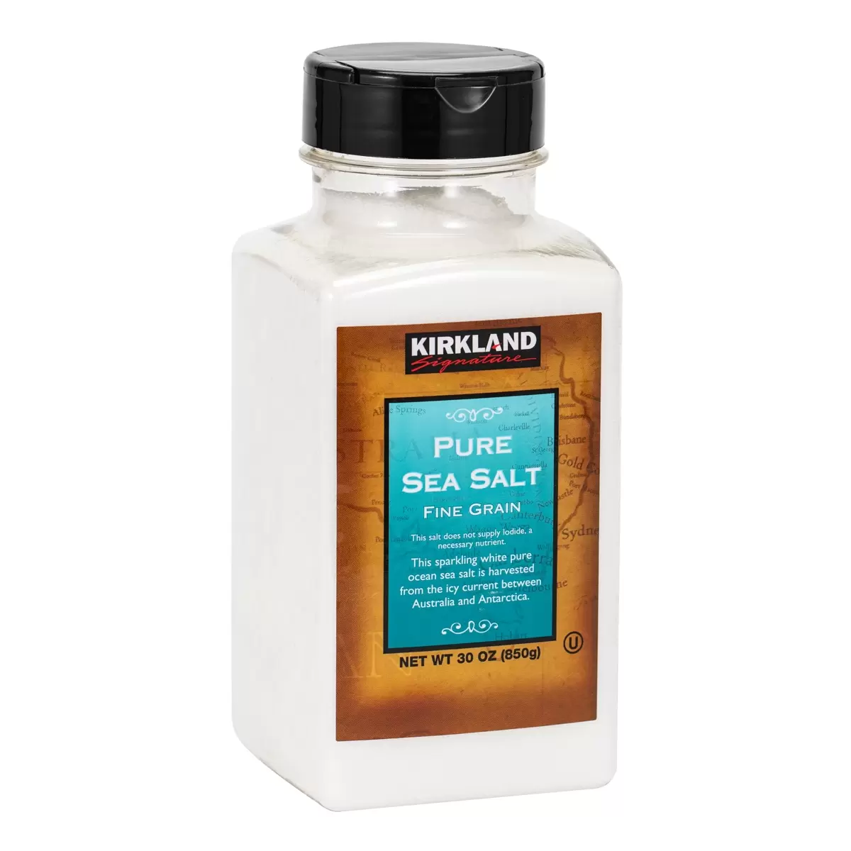 Kirkland Signature 科克蘭 純海鹽 850公克