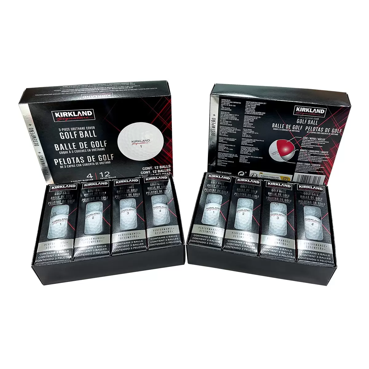 Kirkland Signature 科克蘭 高爾夫三層球 3入 X 8盒