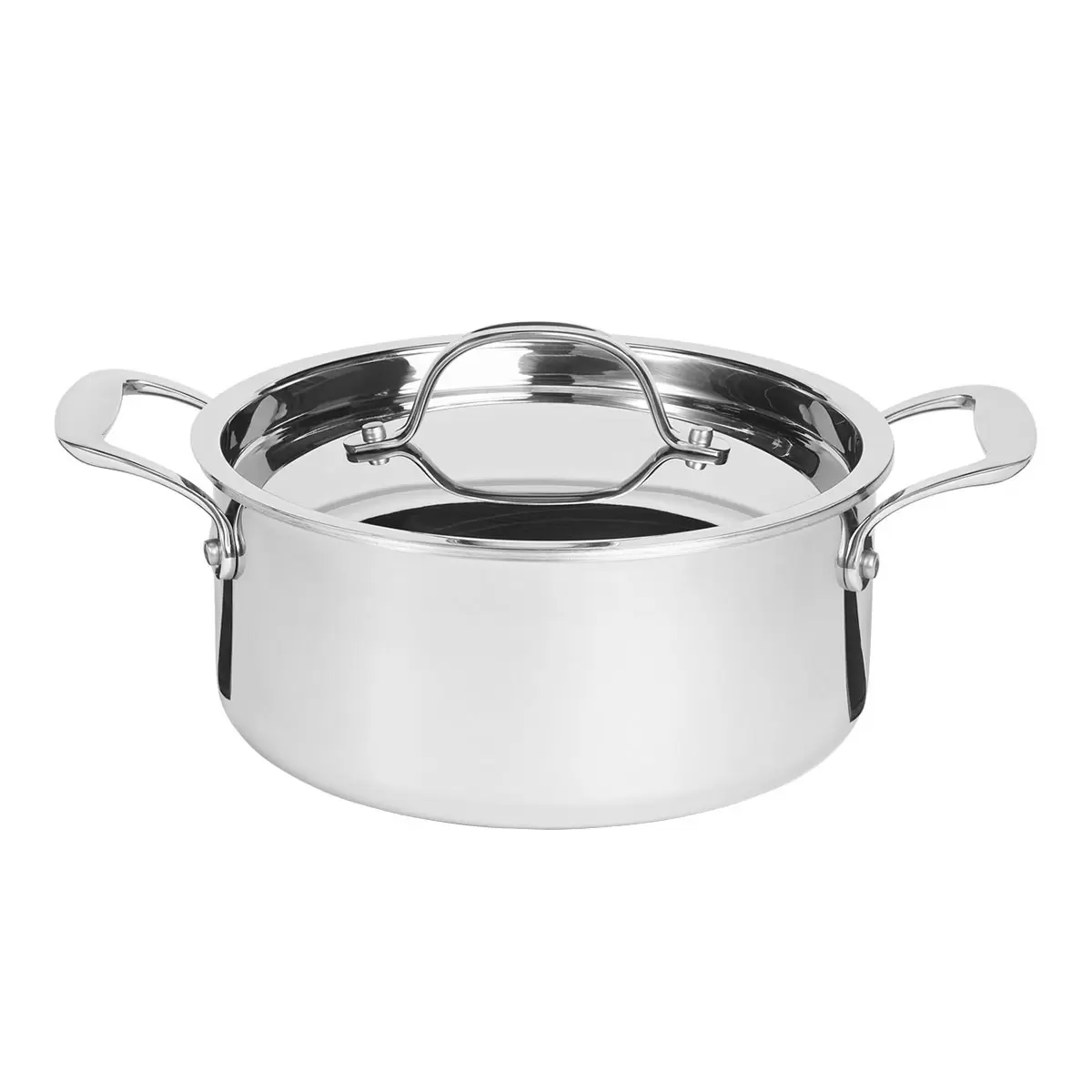 Mon Chateau 不鏽鋼雙耳湯鍋含蓋 4件組