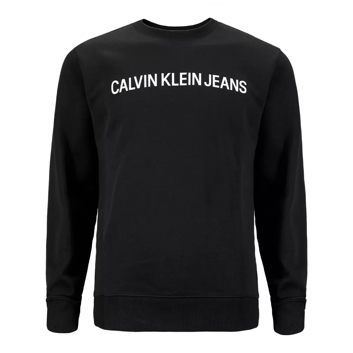 Calvin Klein 男圓領長袖上衣