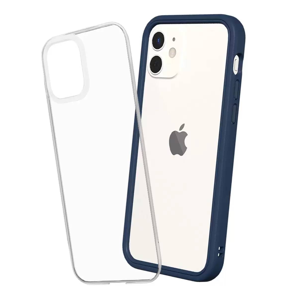 犀牛盾 iPhone 12 Pro MOD NX 防摔手機殼 + 9H 3D 滿版螢幕玻璃保護貼 海軍藍