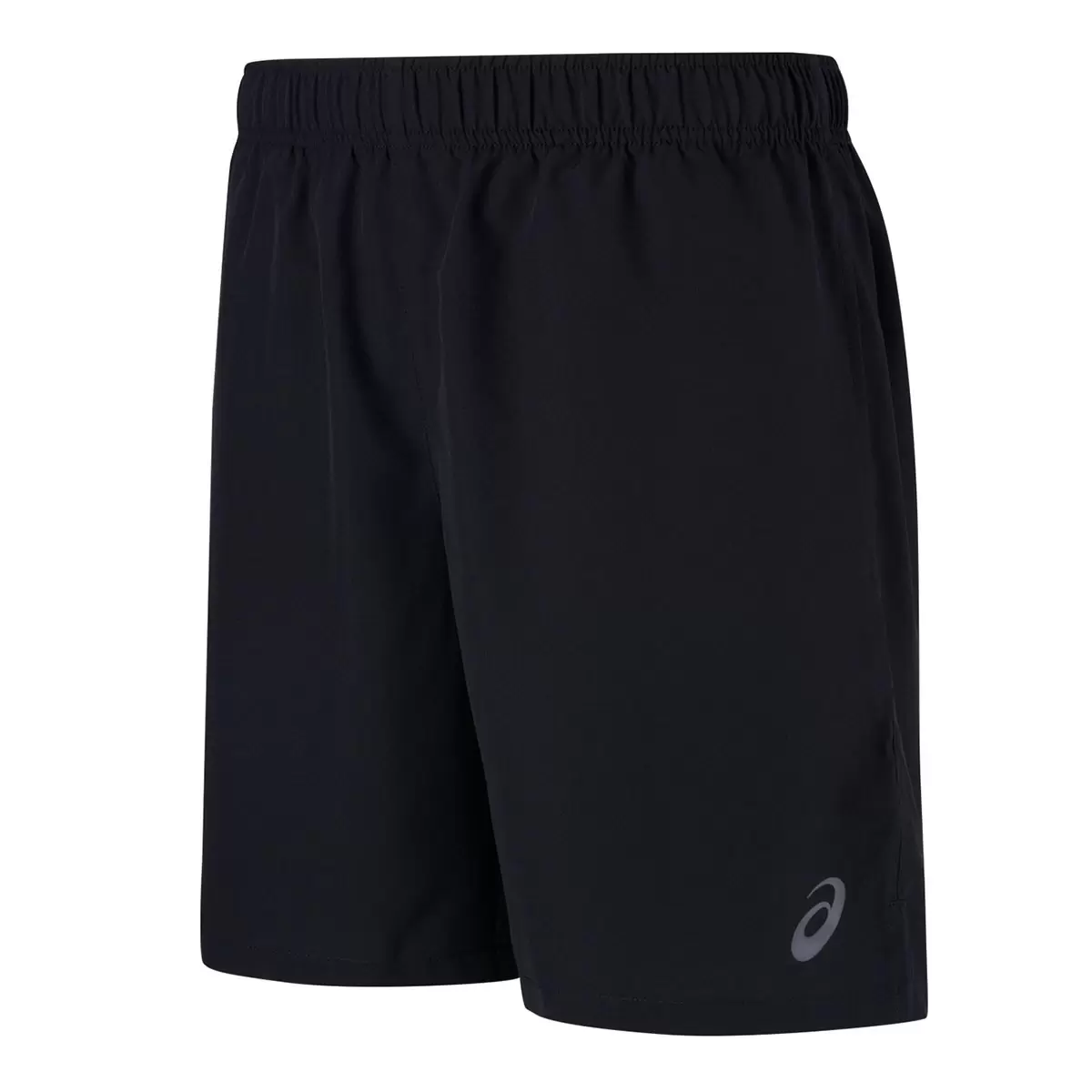 ASICS 男平織運動短褲 黑 XL