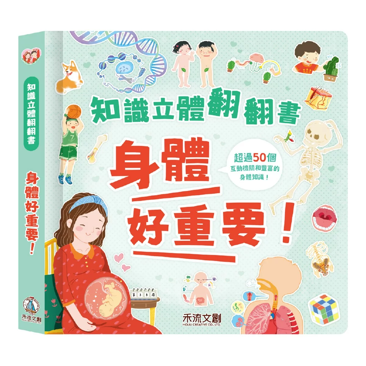 知識立體翻翻書:健康生活小百科(共3冊):眼睛好重要!+身體好重要!+安全好重要! - 6