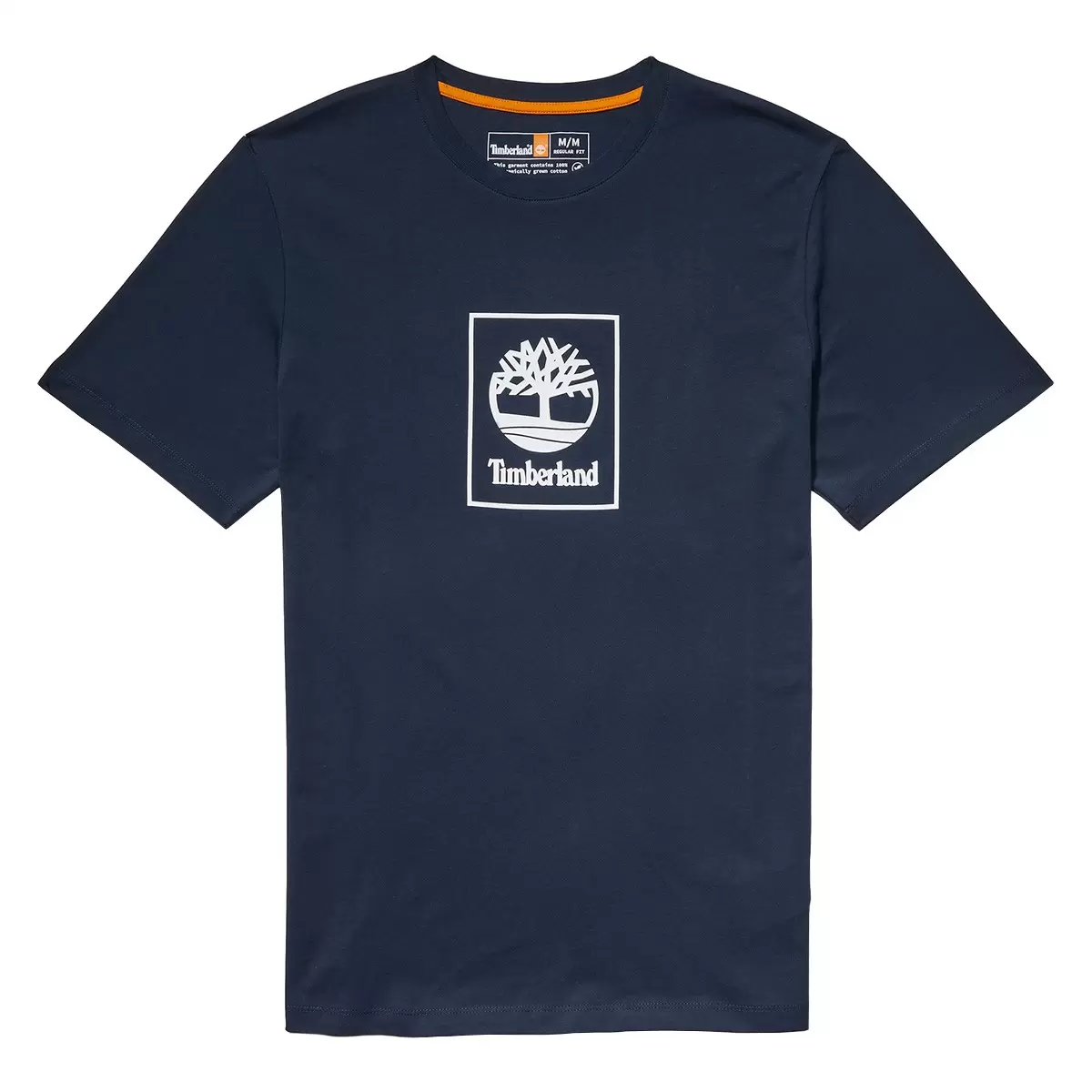 Timberland 男短袖上衣 深藍 S
