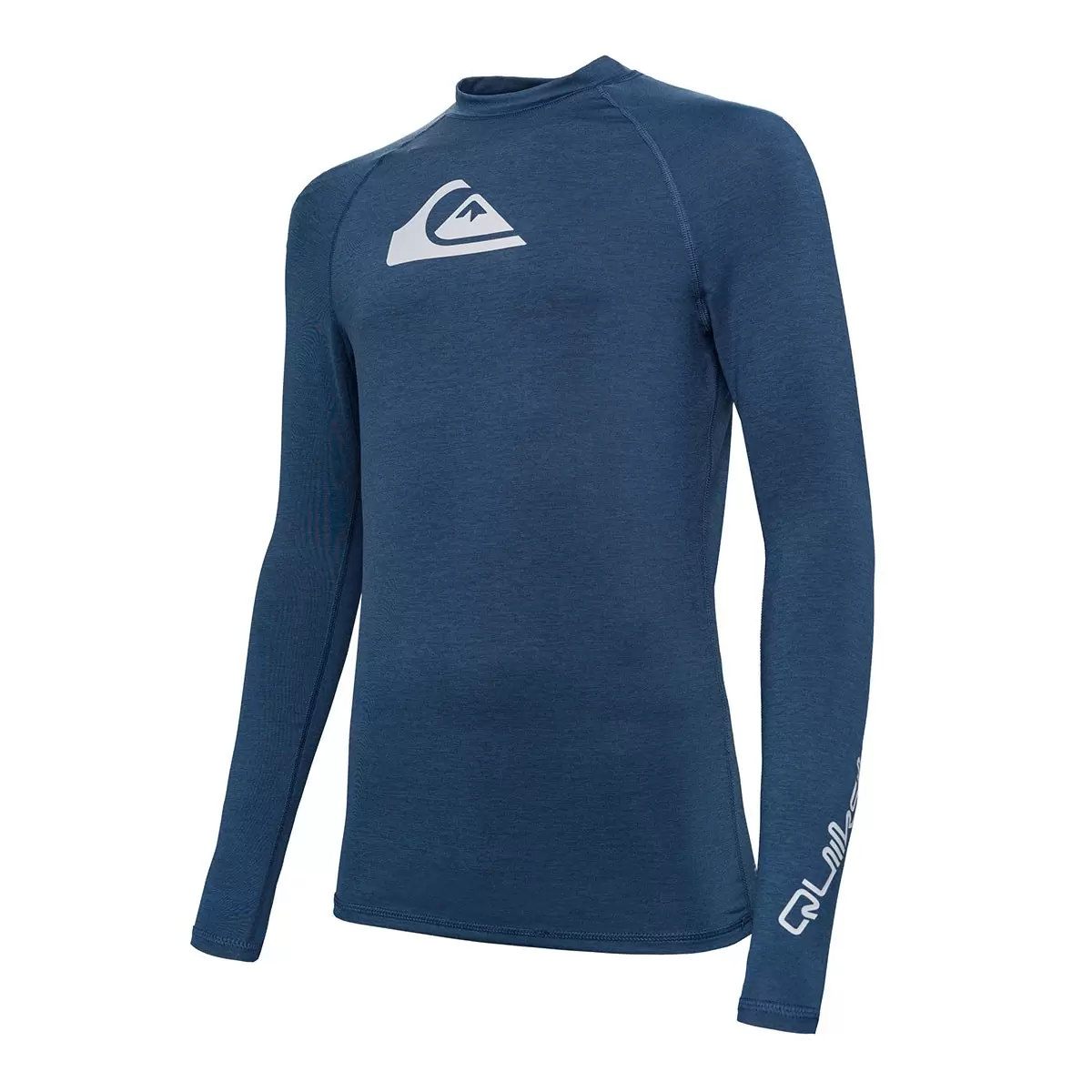 Quiksilver 男All Time衝浪防磨長袖上衣 深藍 M
