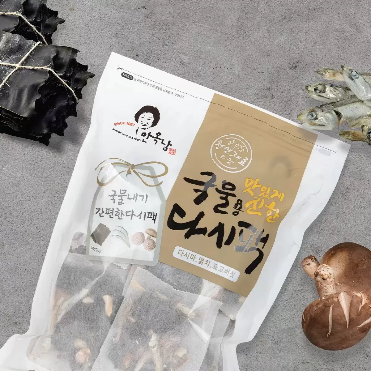 韓國昆布鯷魚高湯包 17公克 X 30入