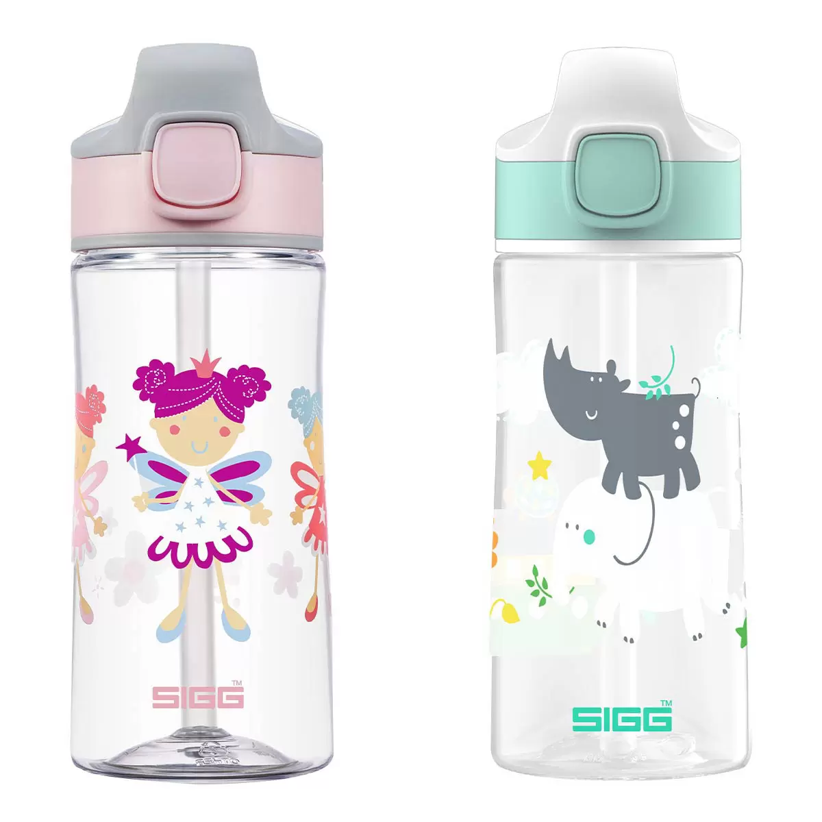 SIGG 兒童隨身水瓶 450毫升 X 2件組