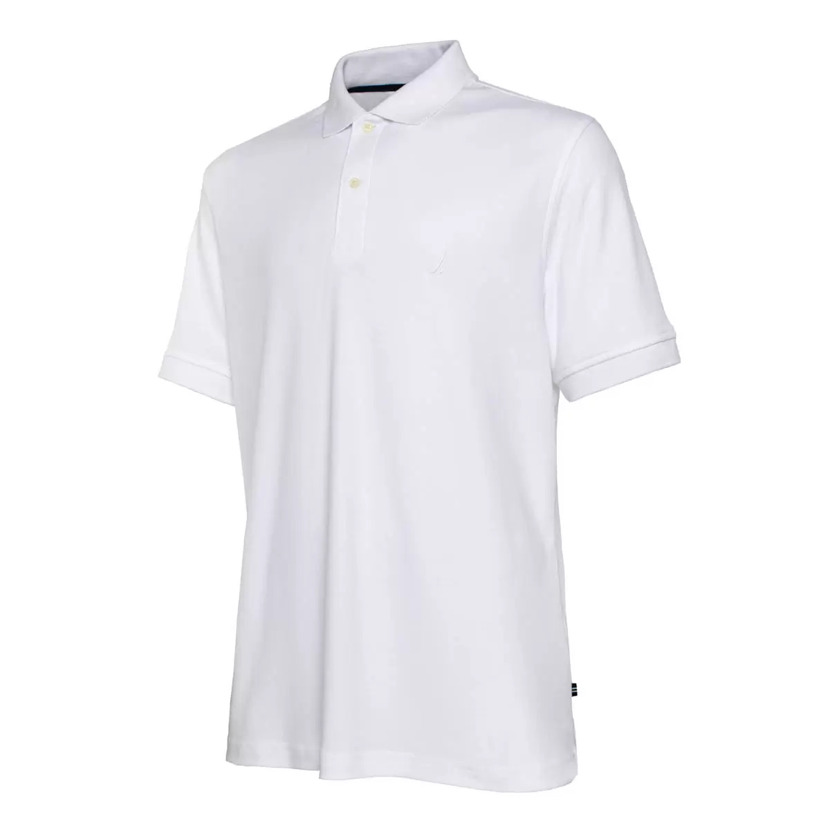 Nautica 男短袖Polo衫 白 M