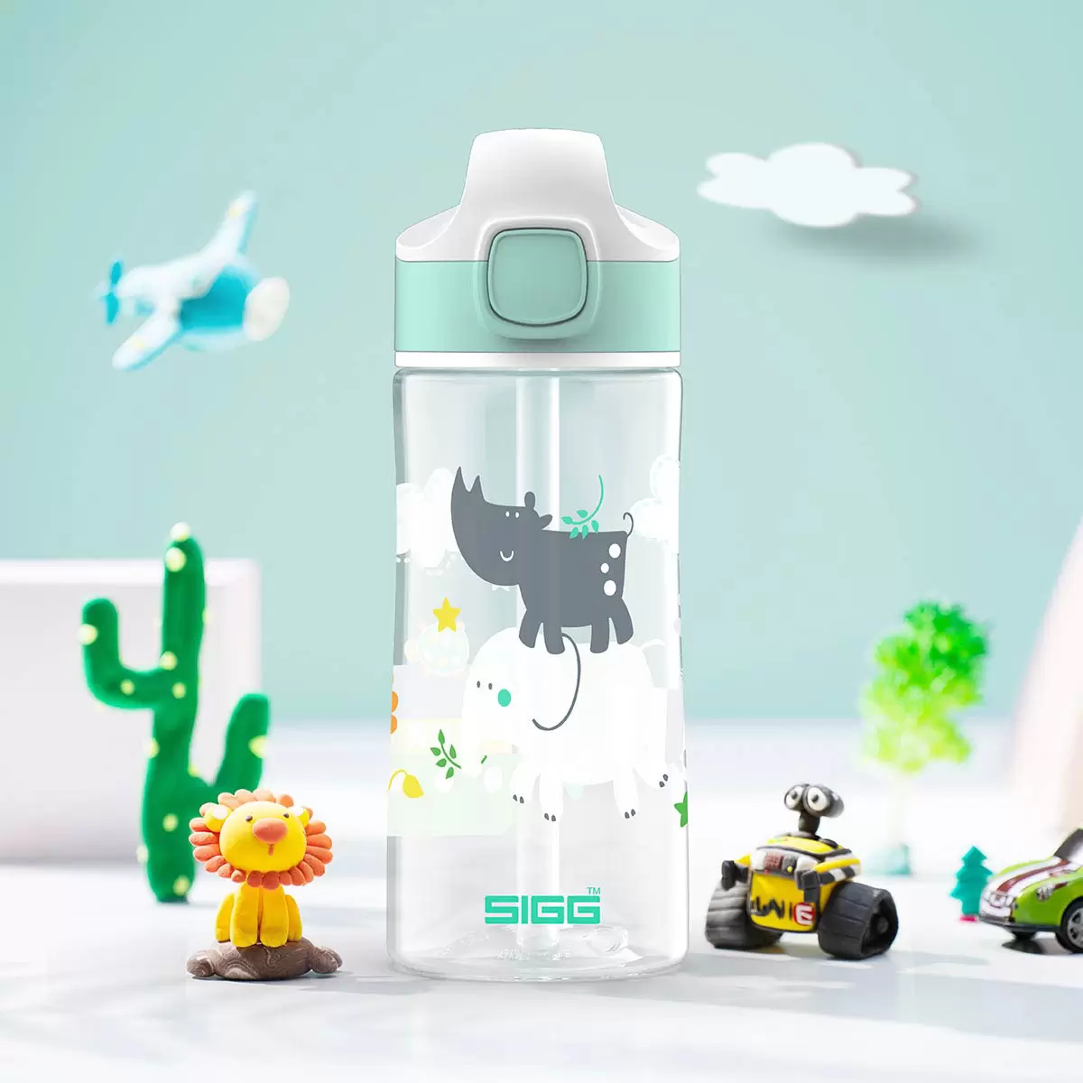 SIGG 兒童隨身水瓶 450毫升 X 2件組