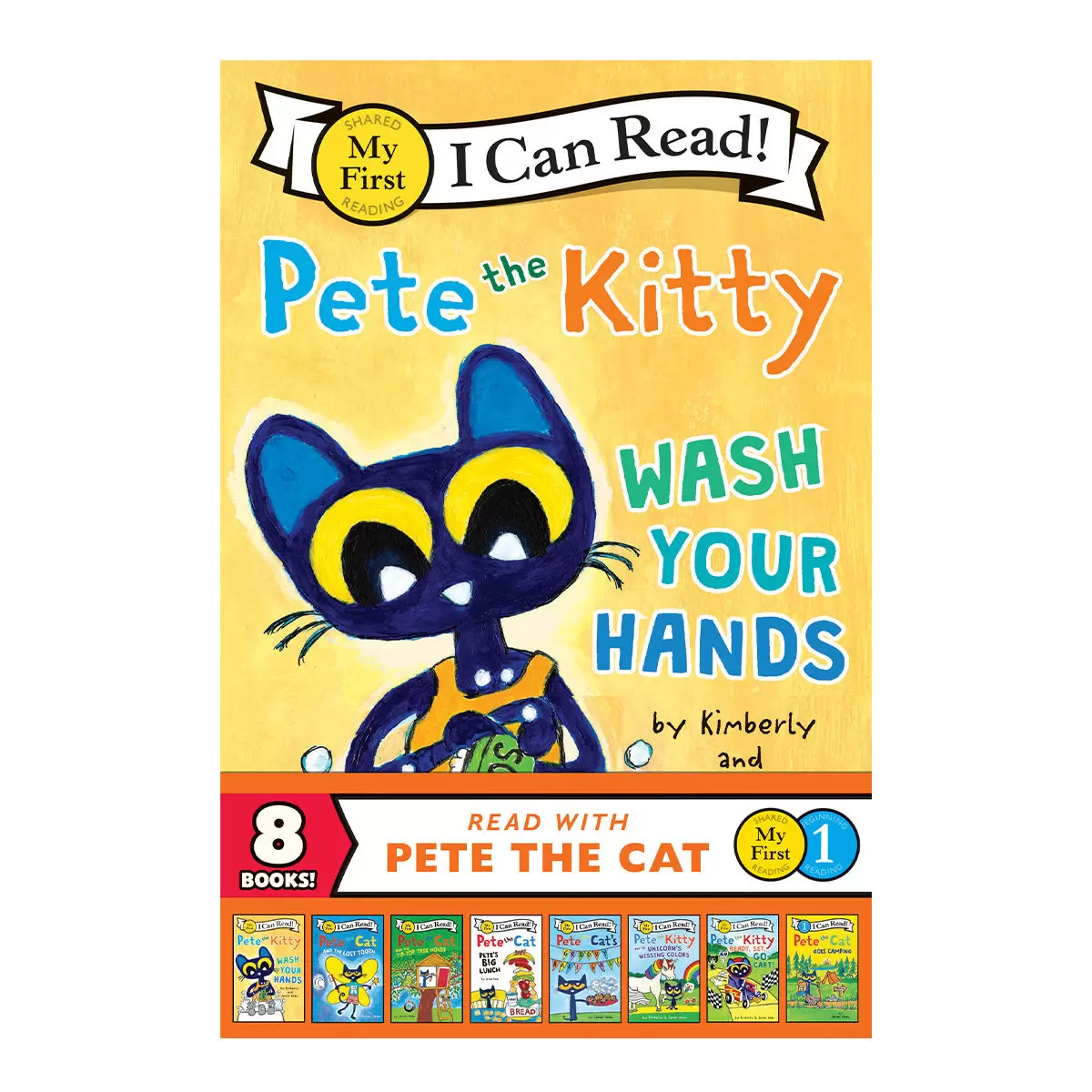 Harper I Can Read 兒童故事書 (8冊) 外文書 Pete The Cat