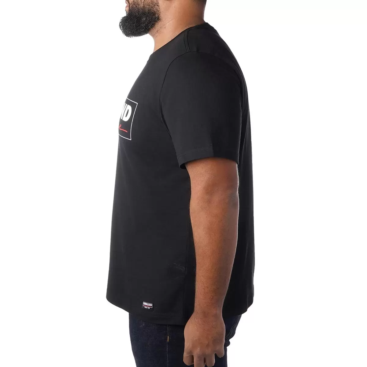 Kirkland Signature 科克蘭 Logo 短袖上衣 黑 XXL