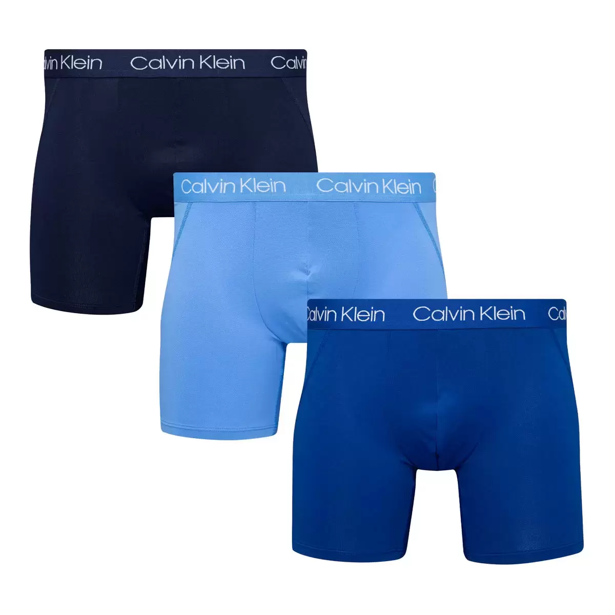 Calvin Klein 男彈性內褲 3入組 藍色組