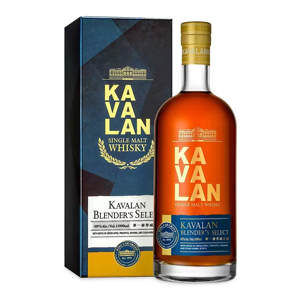 Kavalan噶瑪蘭調酒師精選威士忌 1公升 - 3