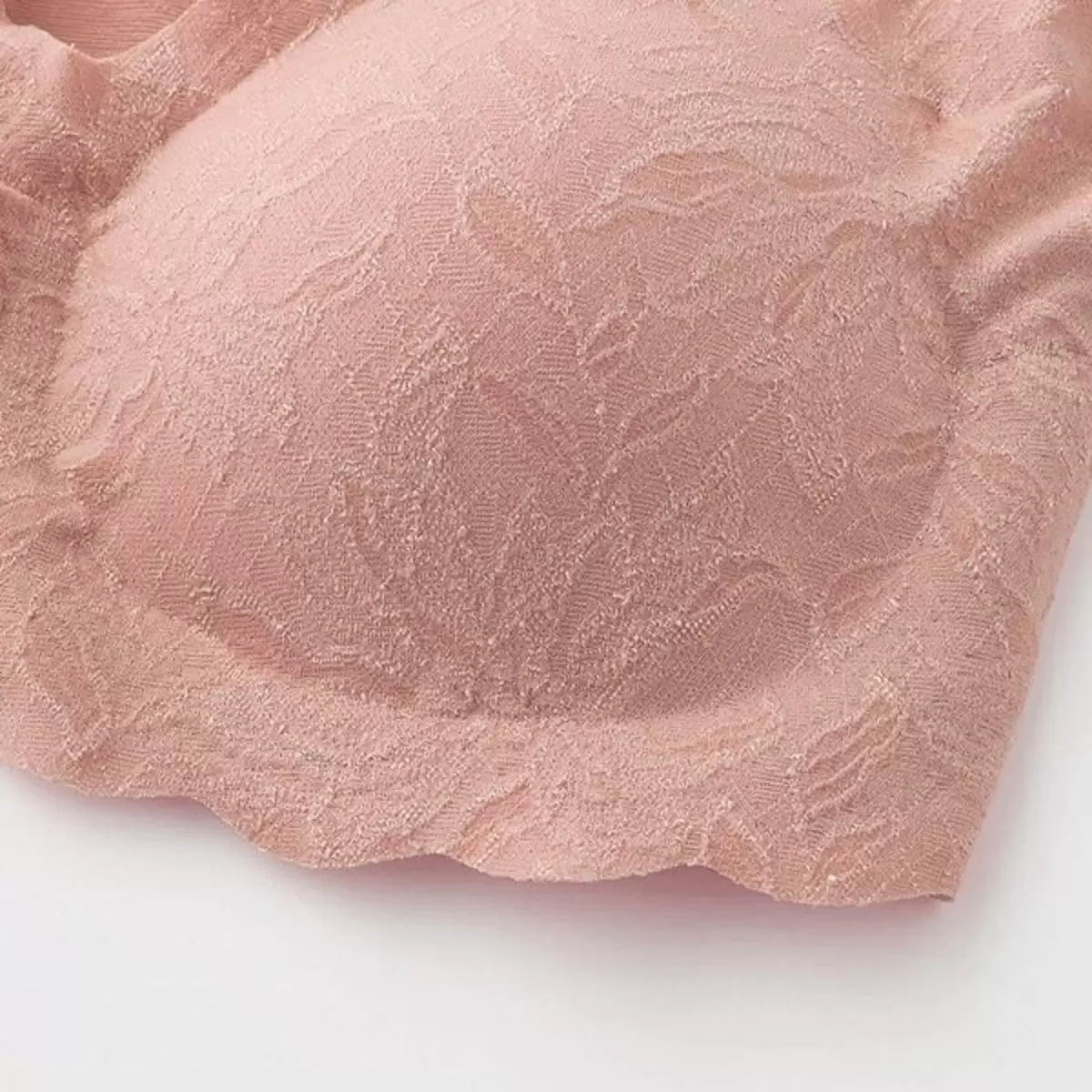郡是 女無鋼圈內衣 粉 LL