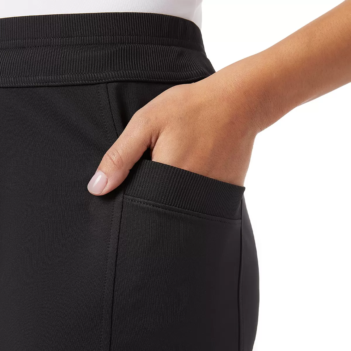 32 Degrees 女休閒短褲 兩入組 黑 XL