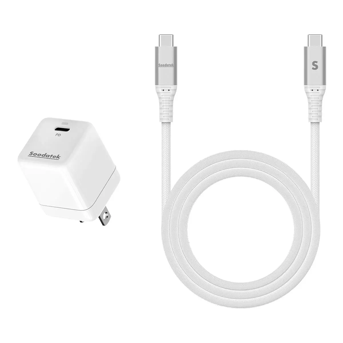 Soodatek USB-C PD30W GaN 氮化鎵快速充電套裝