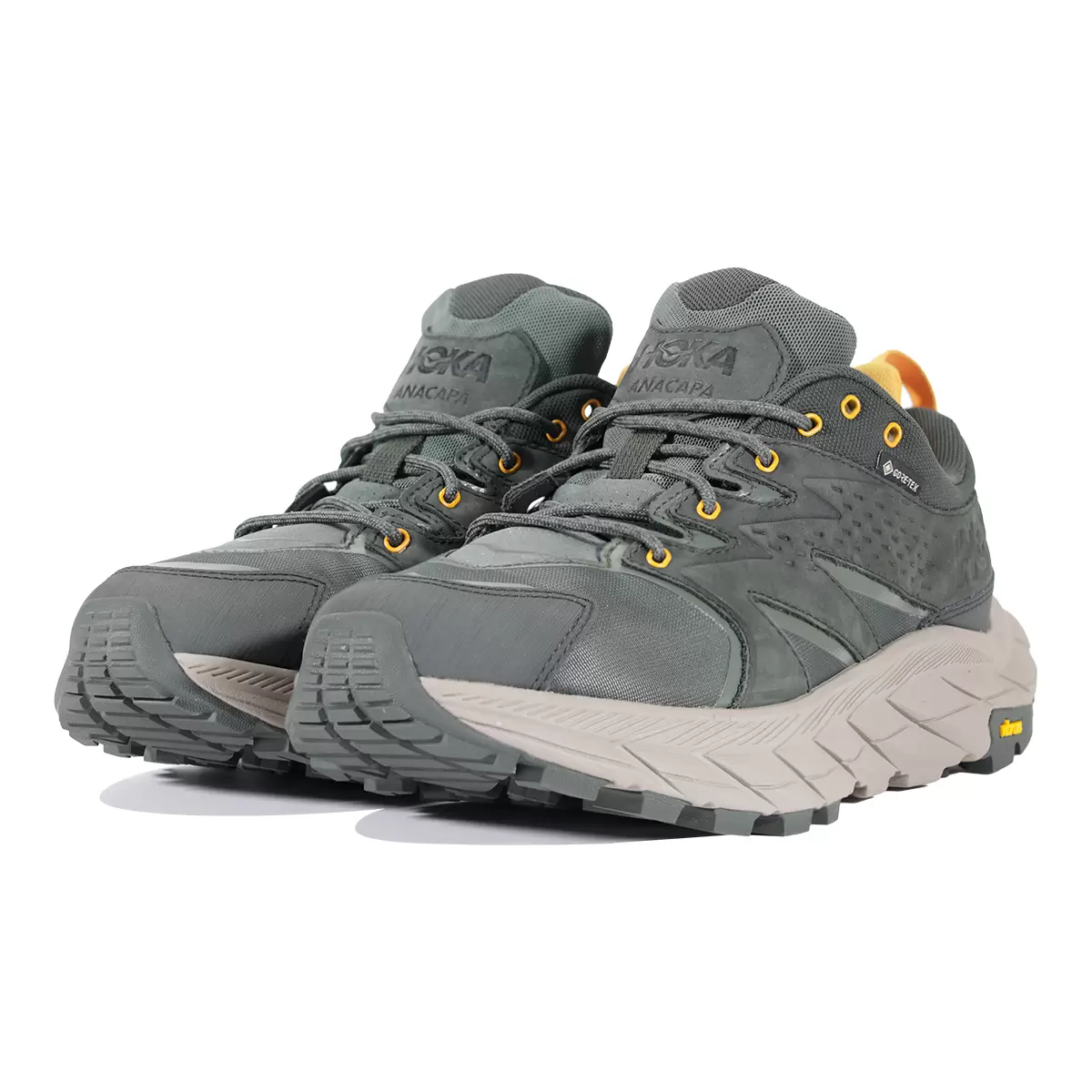 HOKA Anacapa Low GTX 男低筒登山鞋 綠 US 11.5
