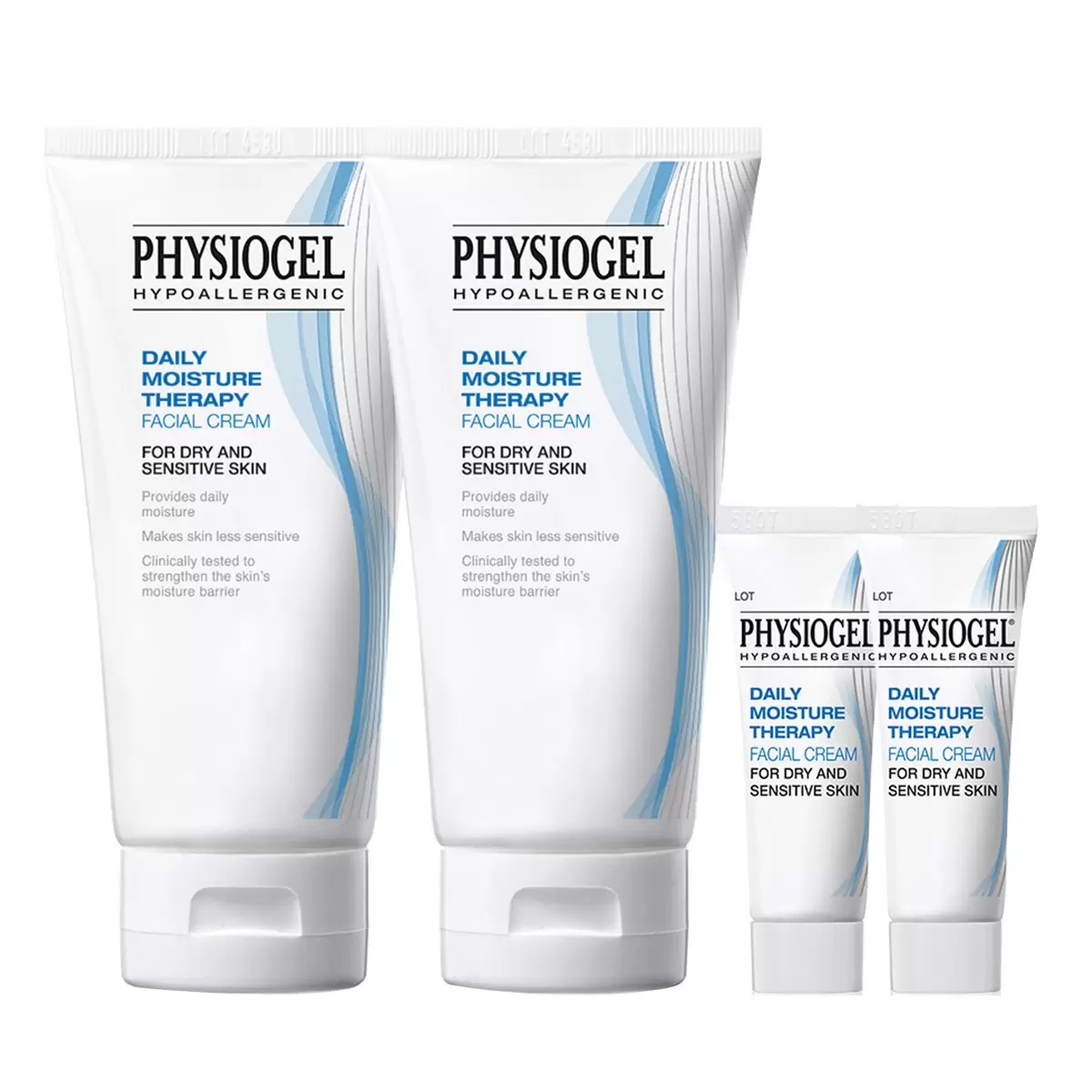 PHYSIOGEL 潔美淨 層脂質保濕乳霜 75毫升 X 2入 + 10毫升 X 2入