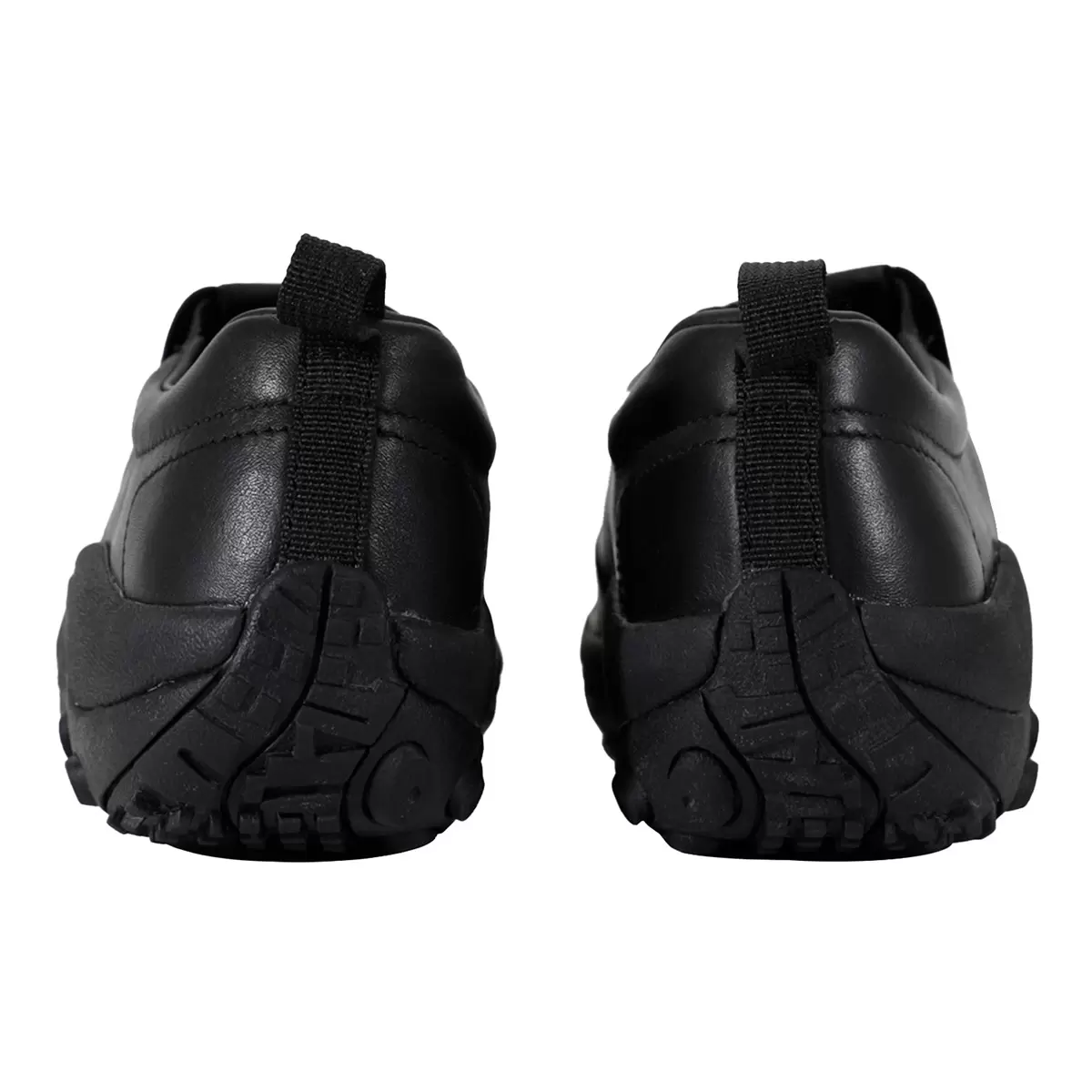 Merrell 男皮革休閒鞋 黑 US 8.5