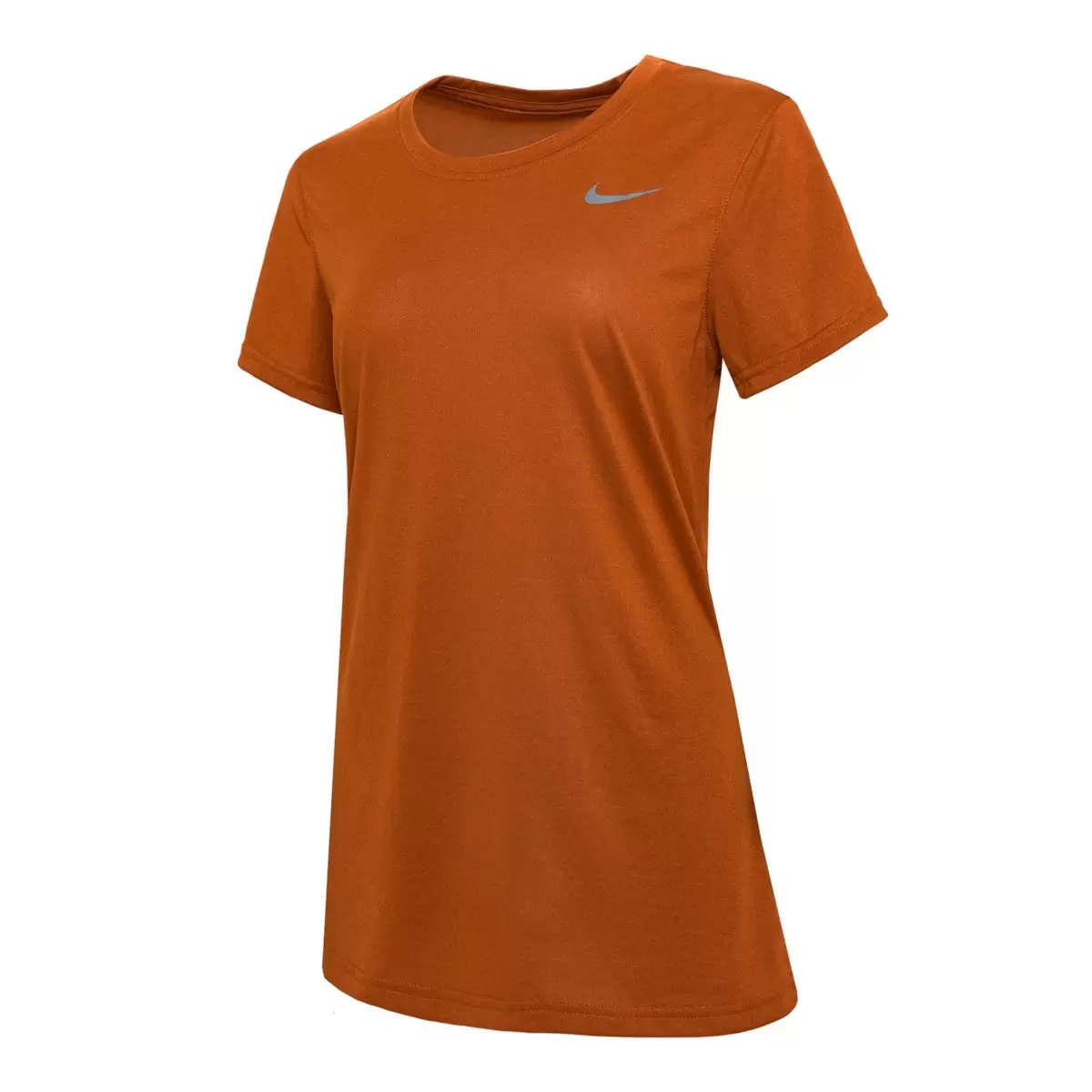 Nike 女圓領短袖上衣 橘