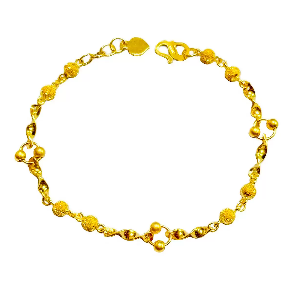 24K黃金手鍊旋轉165厘#144583｜Costco好市多必買推薦