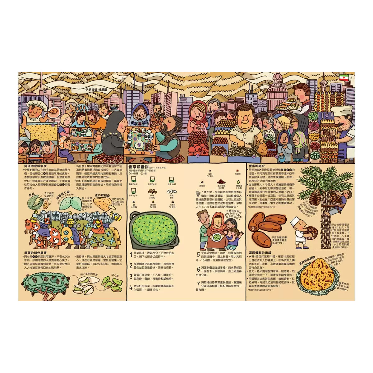 地圖 + 出發吧!環遊世界國家公園 + 地下世界.水下世界 + 好想吃一口: 餐桌上的世界地圖 (四冊合售)
