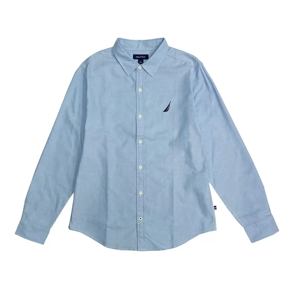 Nautica 男牛津布襯衫 藍 XL