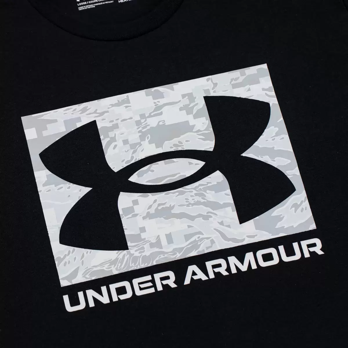 Under Armour 男短袖上衣 黑 M