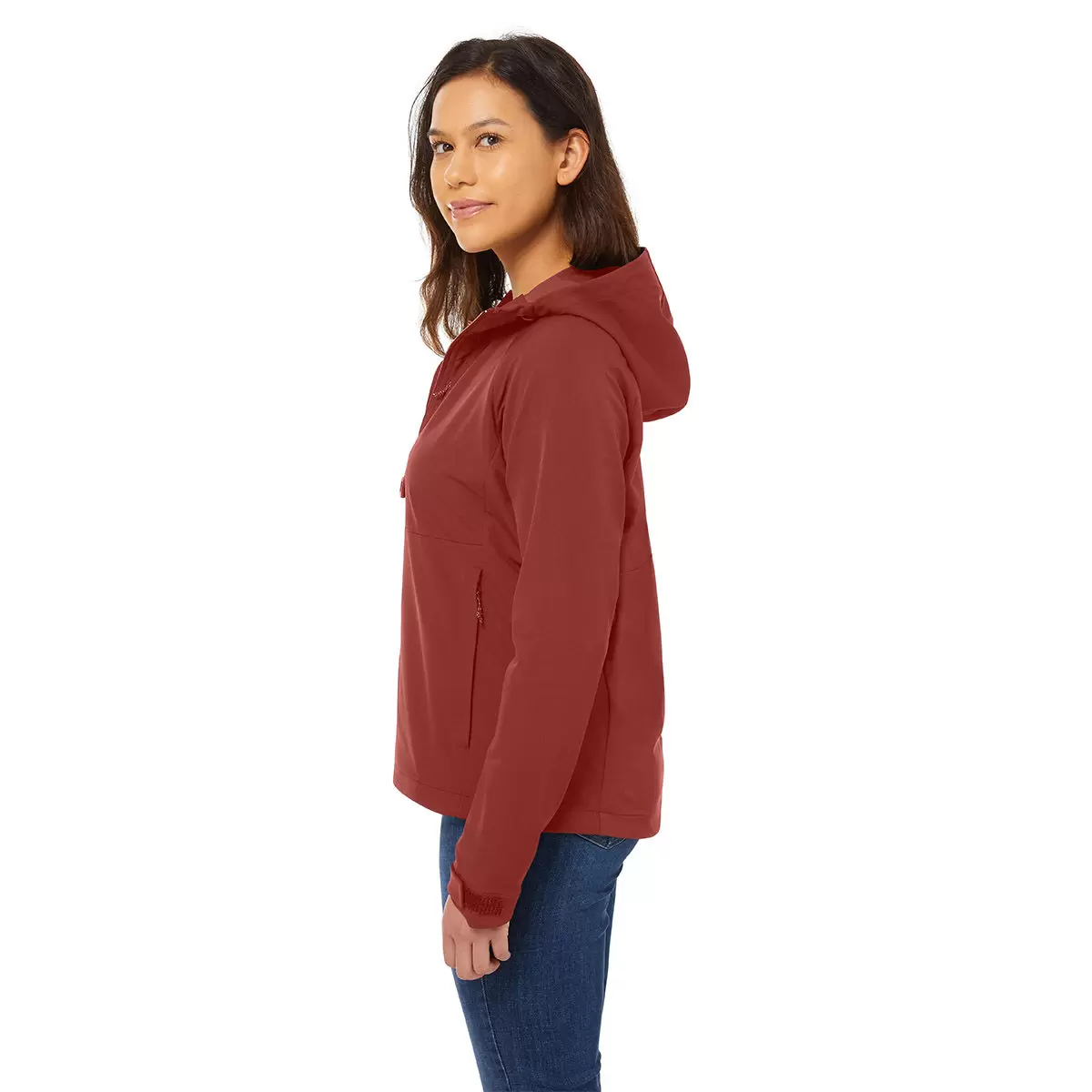 Kirkland Signature 科克蘭 女連帽外套 深紅 M