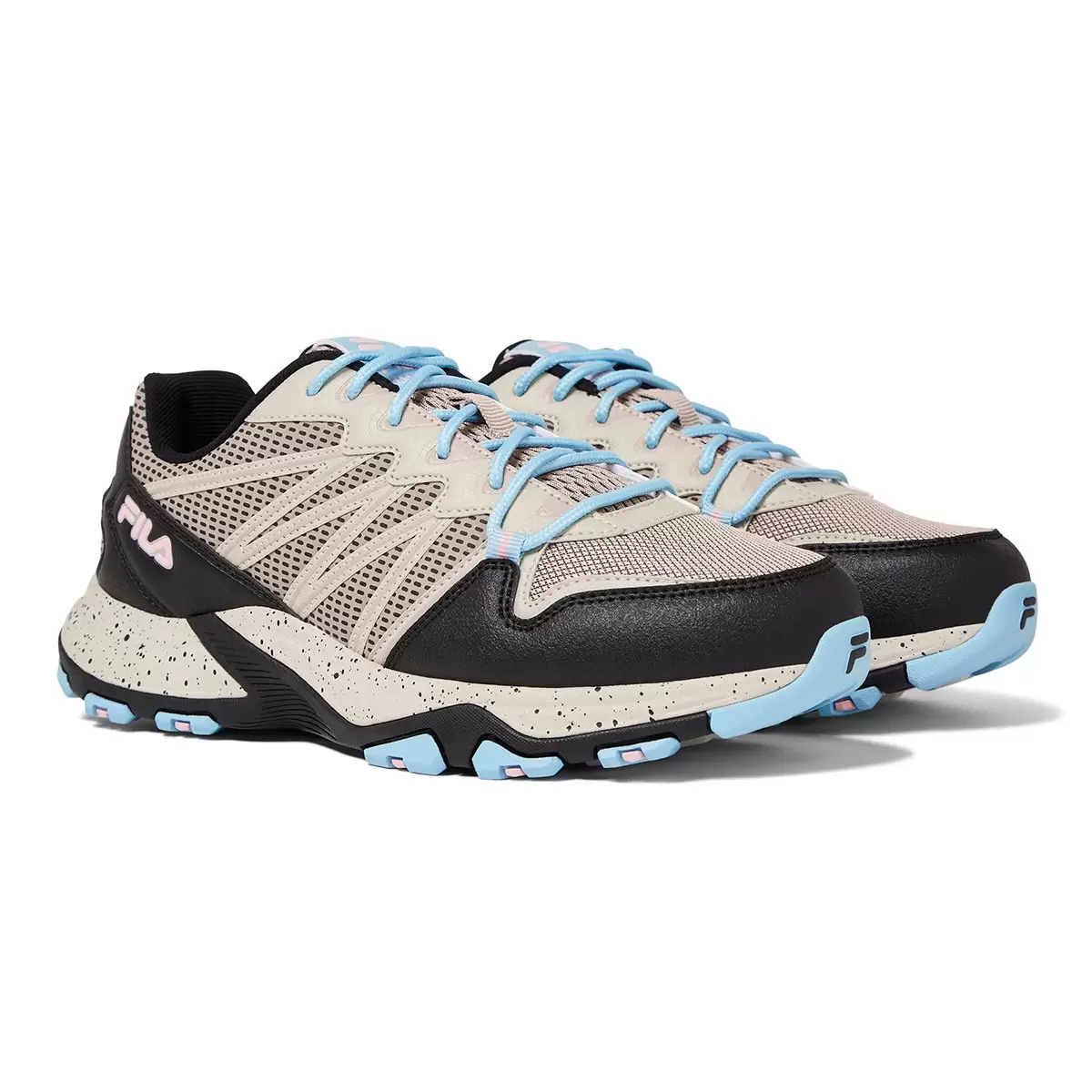 Fila 女越野跑鞋 米白 US 8.5