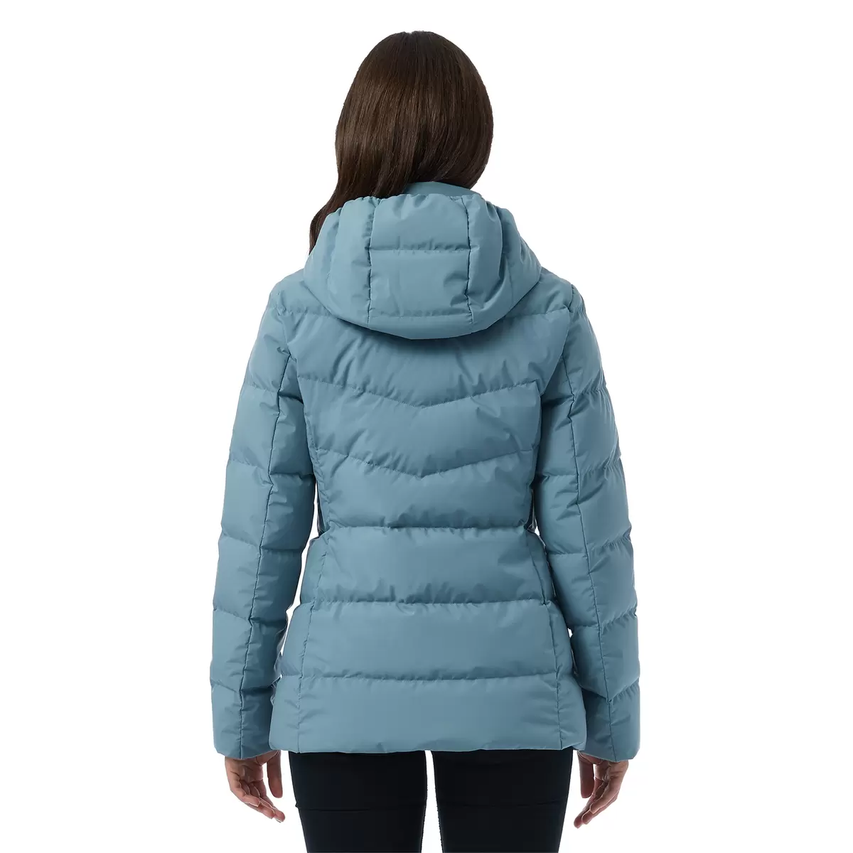 32 Degrees 女立領羽絨外套 藍 M