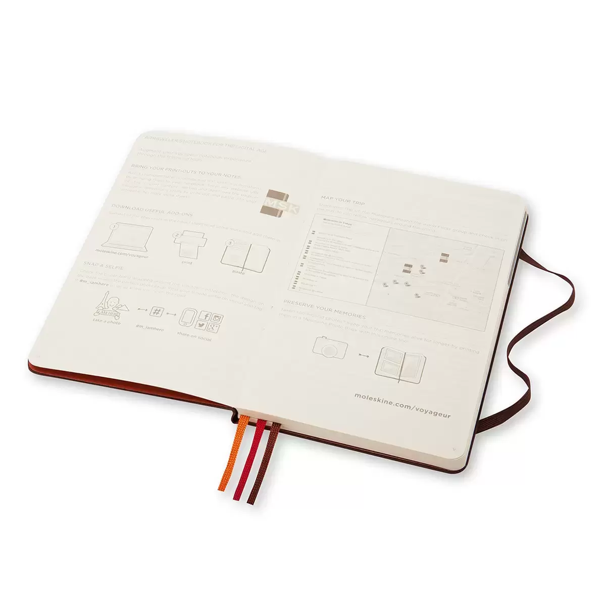 MOLESKINE Voyageur 旅人筆記本 棕