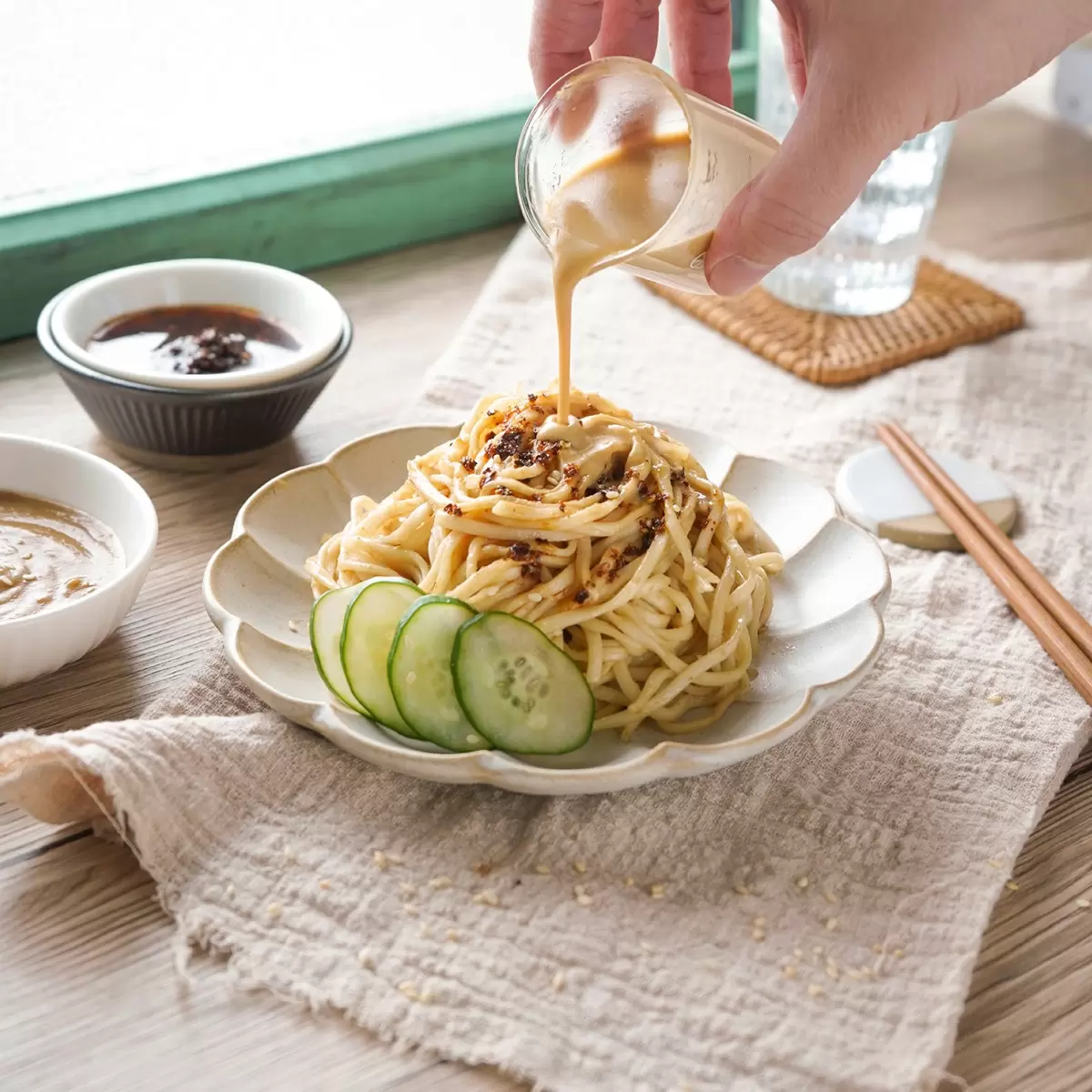 曾拌麵雙味冷麵 X 8包 - 5