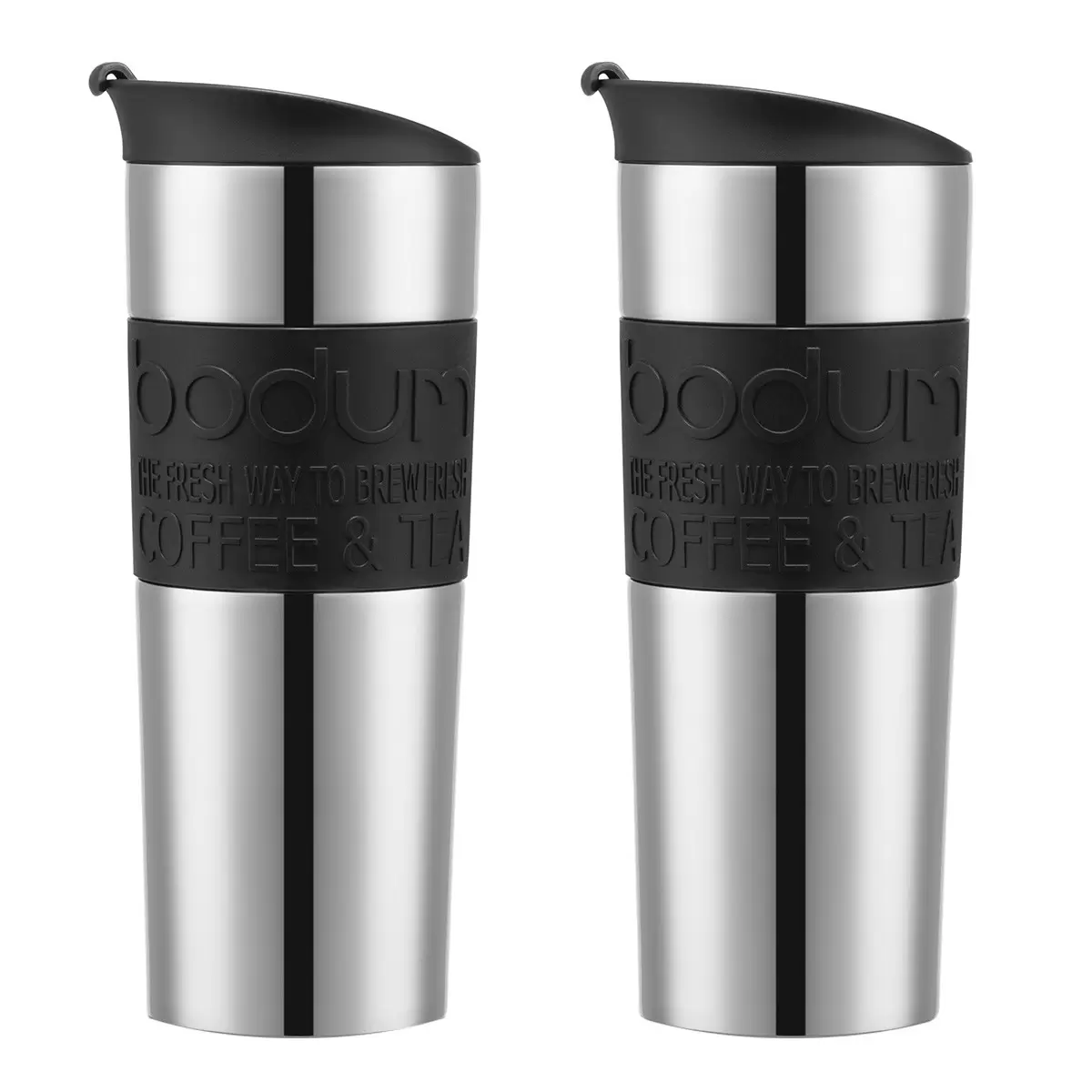 Bodum 不鏽鋼隨行杯 450毫升 X 2件組