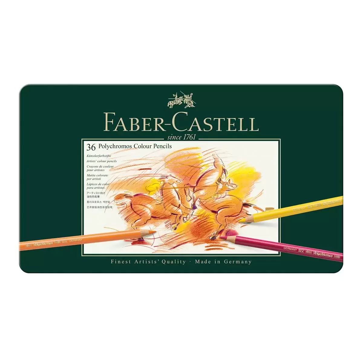 Faber-Castell 輝柏 藝術家級油性色鉛筆 36色